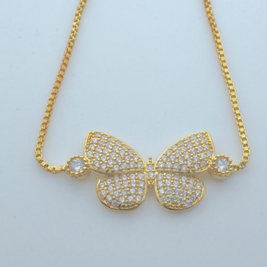 Butterfly Bracelet (Gold)