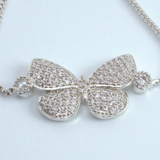 Butterfly Bracelet (Silver)