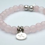 Rose Quartz Bracelet Breast Cancer