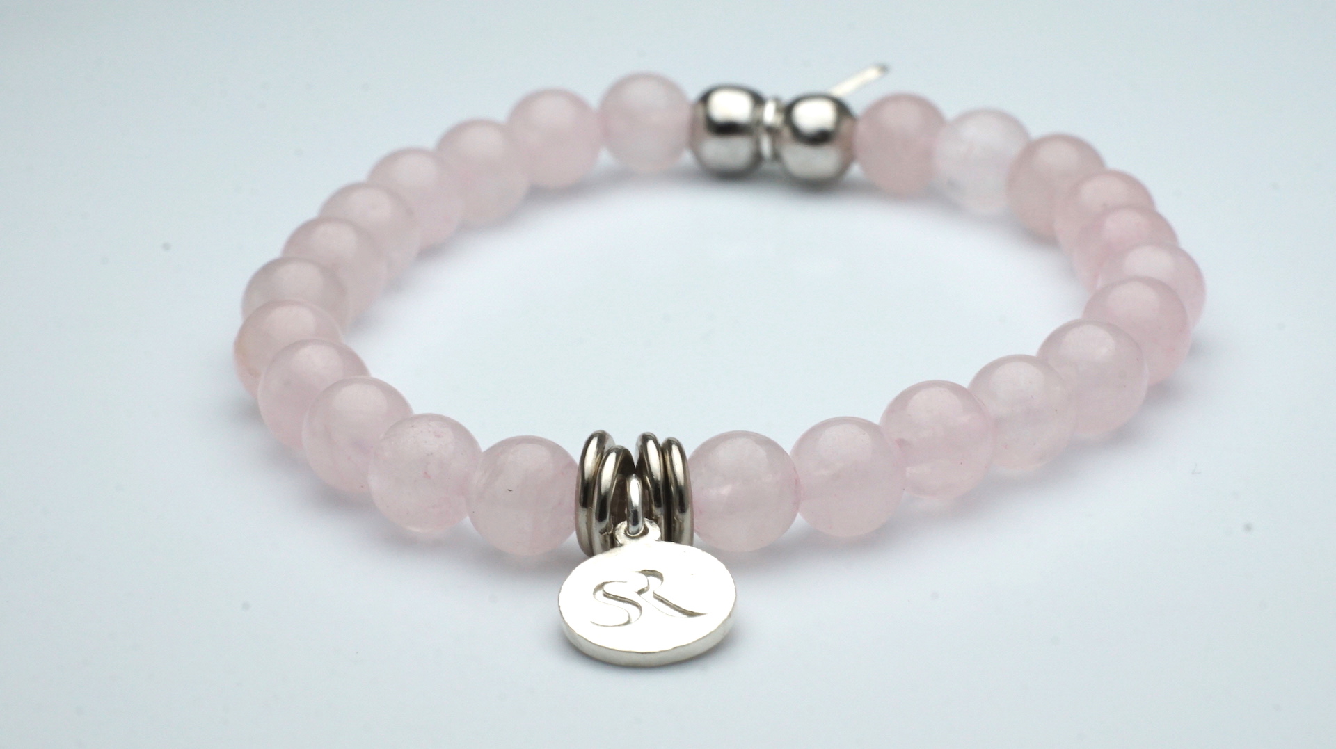 Rose Quartz Bracelet Breast Cancer