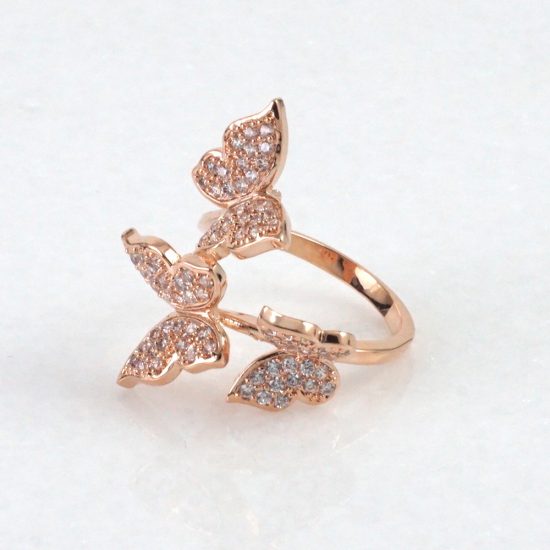 Butterfly Ring (Rose Gold)