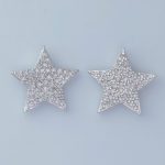 Star Earrings (Sliver)