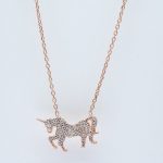 Unicorn Necklace (Rosegold)
