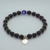 Black Agate 3rd Eye Bracelet