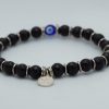 black-agate-3rd-eyeBlack Agate 3rd Eye Bracelet-9760