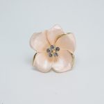 Peach Flower ring