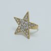 Silver Solo Star Ring