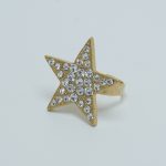 Silver Solo Star Ring