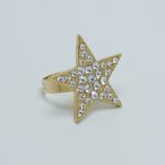 Silver Solo Star Ring