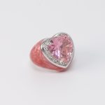 Pink Heart Ring side