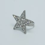 Silver Solo Star Ring side