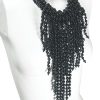 BlackDrape Necklace side