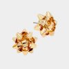 Gold Bow Earrings