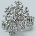 Crystal Snowflake Ring (giftbox)