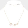 Three Star Necklace