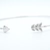 Heart Arrow Bracelet in Silver