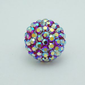 Sphere Ring AB Crystals