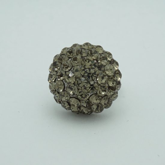 Sphere Ring Grey Crystals