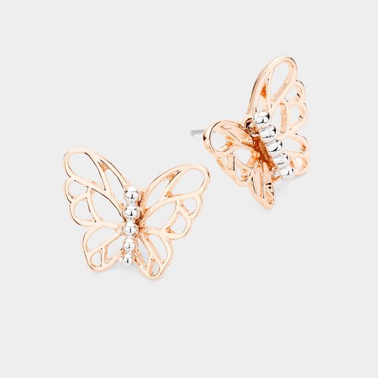 Cut Out Butterfly Earrings