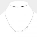 XOXO Necklace in Silver