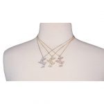 Butterfly Necklaces on Stand