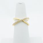 X Band Ring in Gold