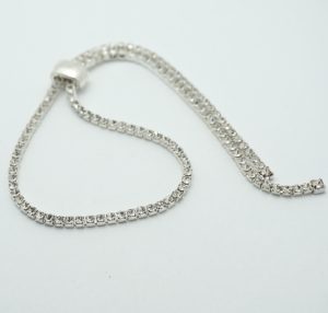 Crystal Bracelet in Silver
