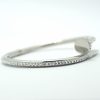 Nail Crystal Bracelet in Silver