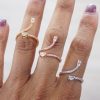 Spiral Drop Ring (Rose Gold) - Image 3