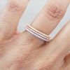 Eternity Band Ring Stack - Image 3