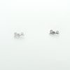 Silver Love Stud Earrings