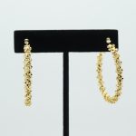 18K Gold Dipped Glow Hoop Earrings