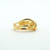 Adjustable 18k Gold Dipped Wavy Ring